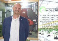 Marco van ’t Hart with Horti Projects Holland. A new name for turnkey projects. 